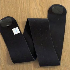 black maternity belt